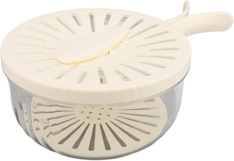 Plastic Bowl with Drainer Basket