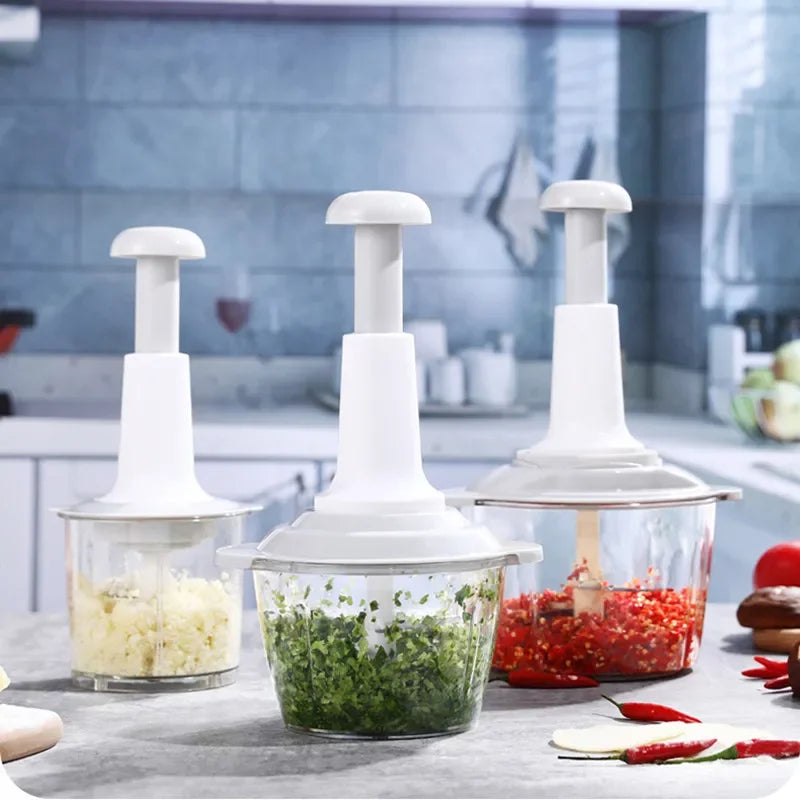 Fusion Finds Manual Press Vegetable Chopper