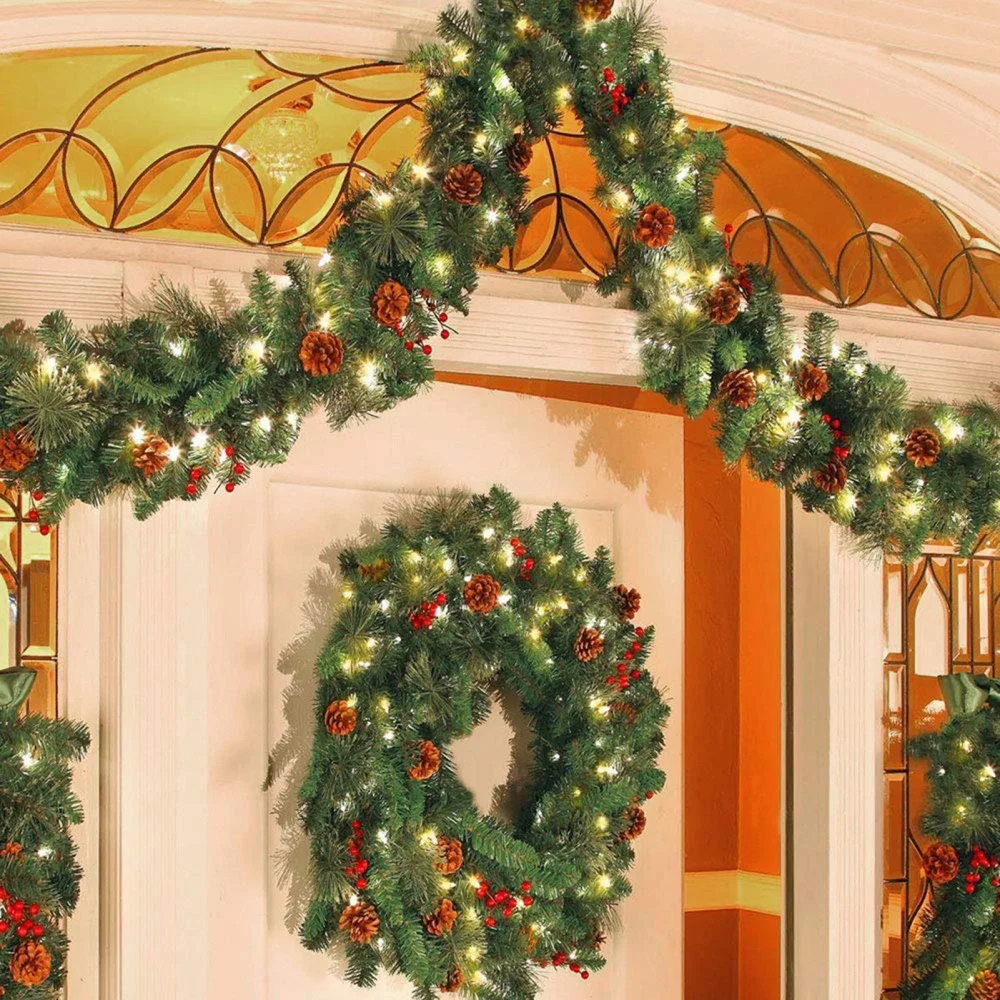 Christmas Garland Decorations Mantle Garland - Image 3